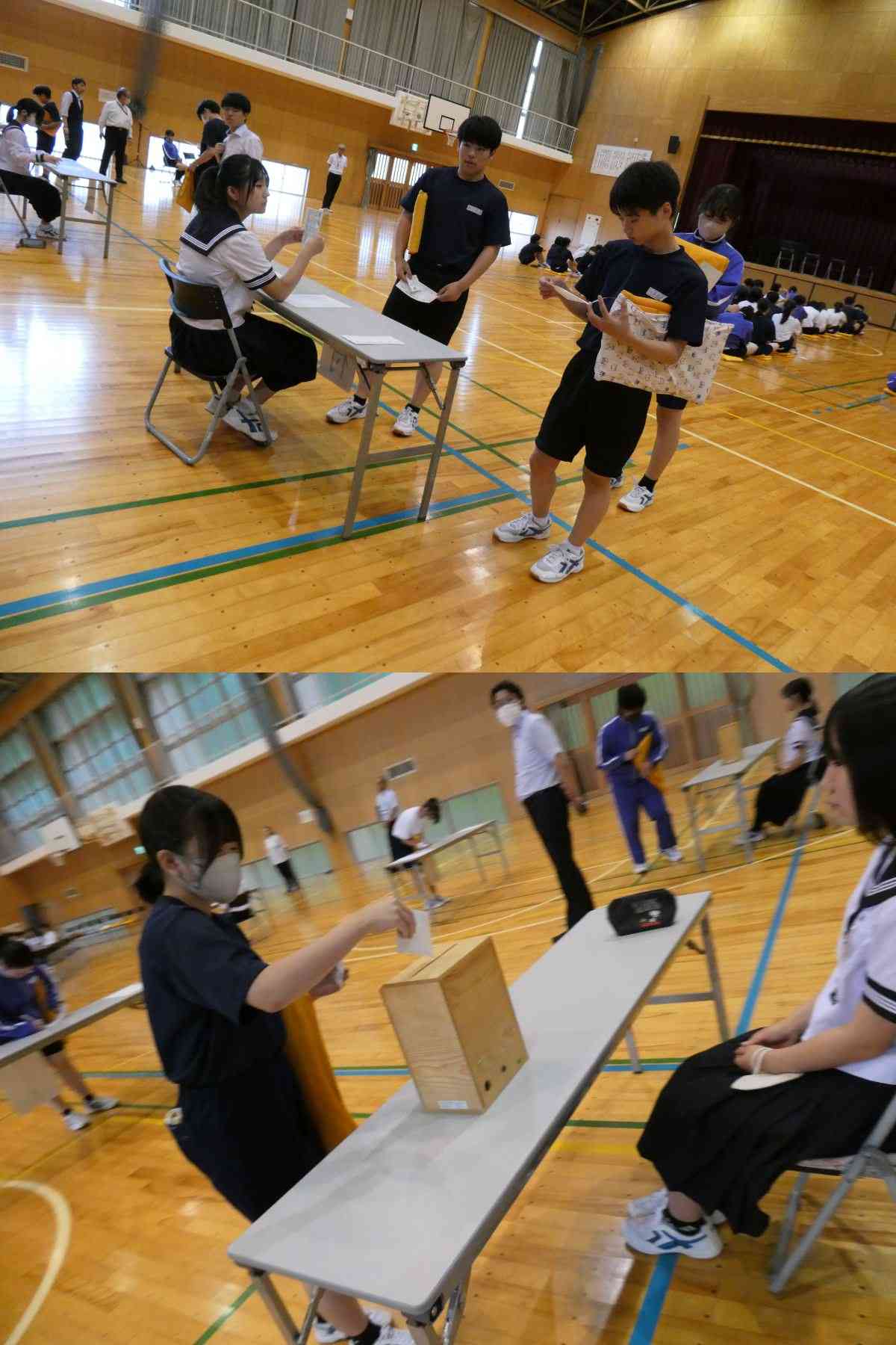R7.07.15　後期生徒会役員選挙４