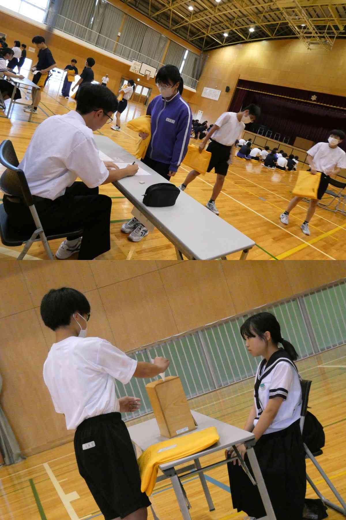 R7.07.15　後期生徒会役員選挙５