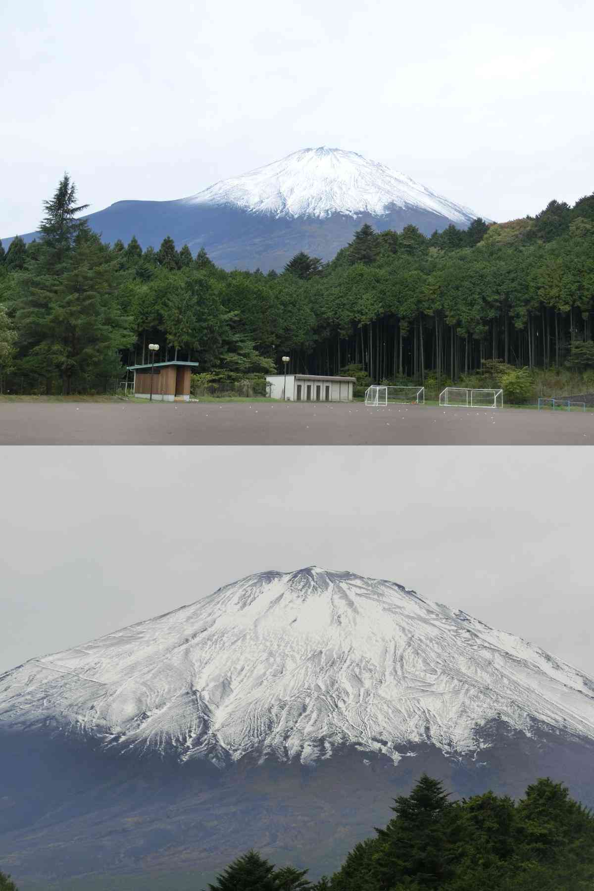 R7.10.23　富士山初冠雪１