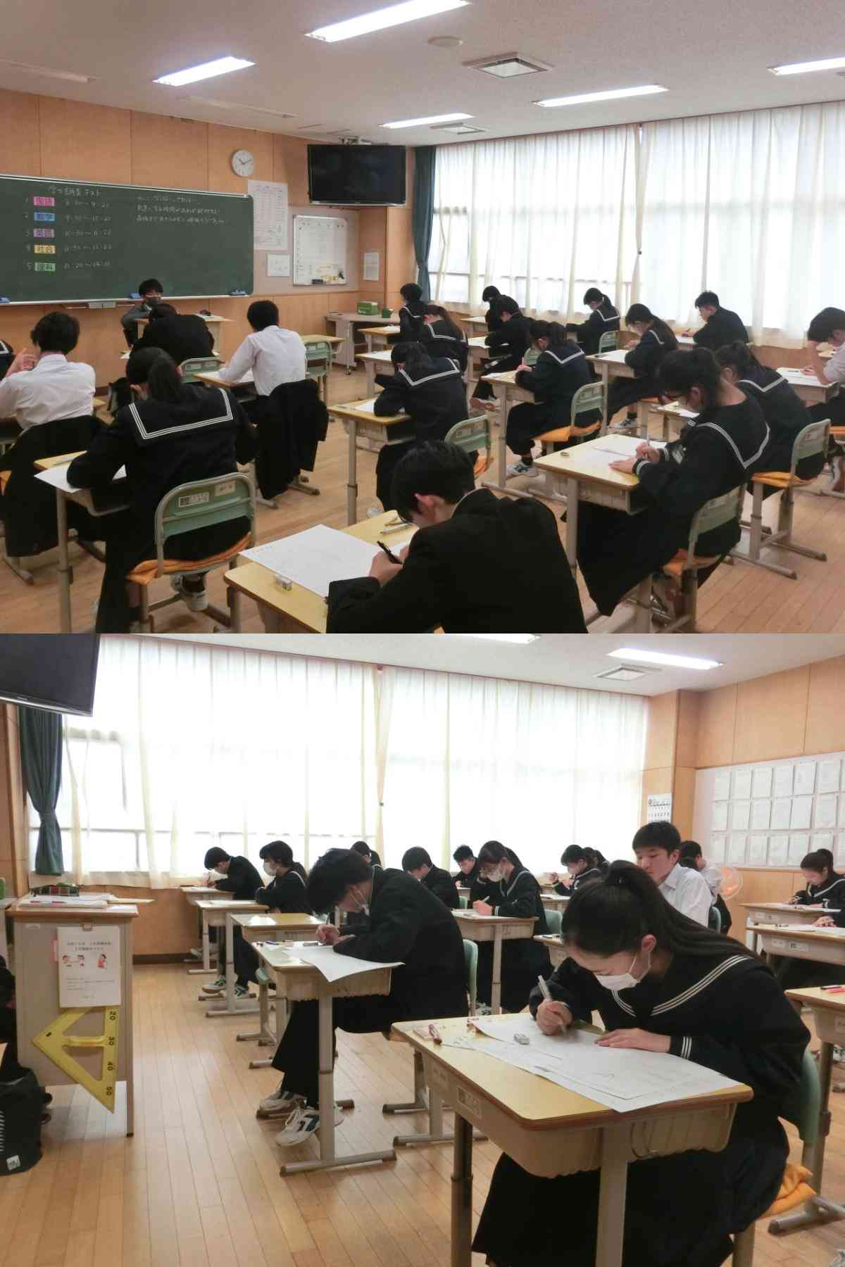 R7.11.27　学年閉鎖と学調４
