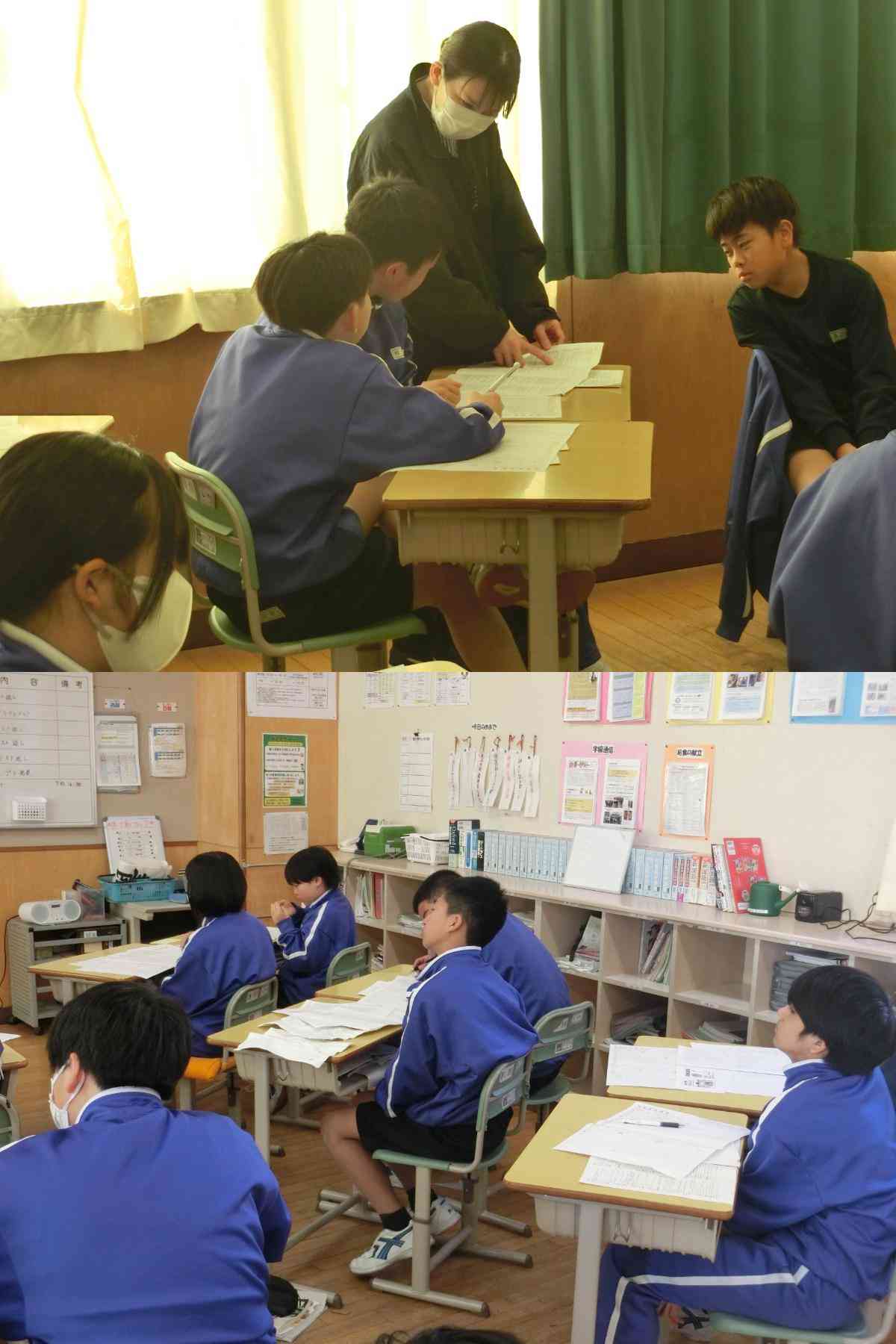 R8.01.09　テスト返し、昼休み２