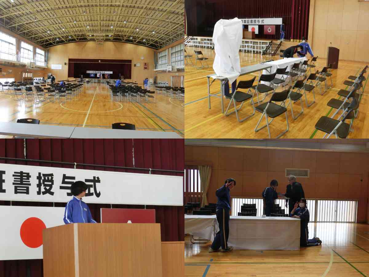 R8.03.18　卒業式準備3